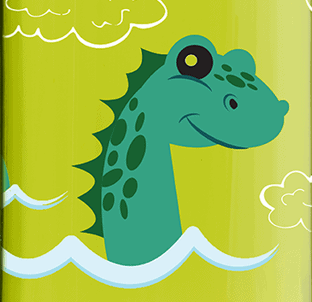 12oz On-The-Fly Kids Lock-Top Bottle with Graphics